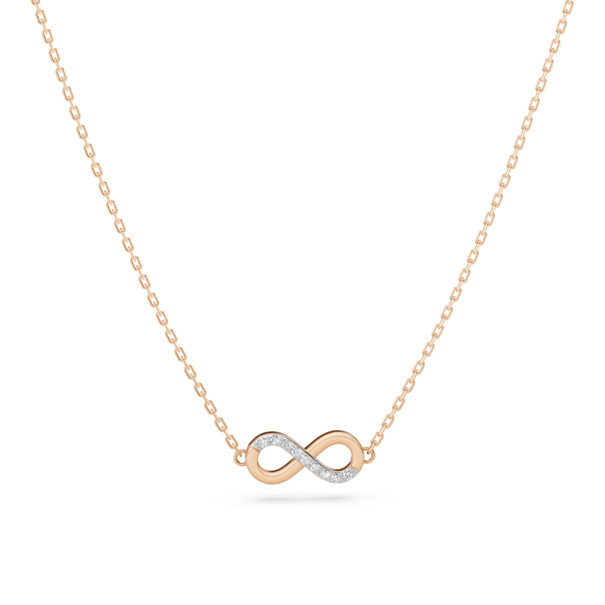 Minimalismus-Halskette (Rund), 0.05 ct — 104-10072