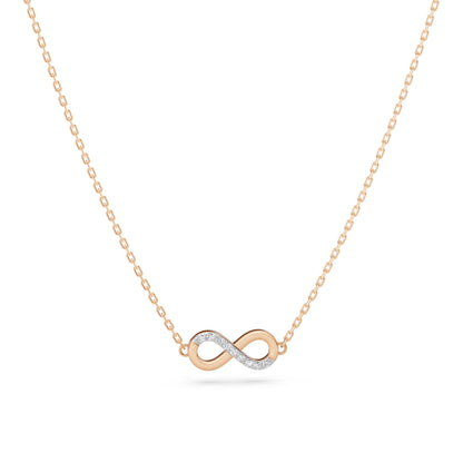 Minimalismus-Halskette (Rund), 0.05 ct — 104-10072