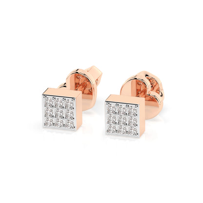 Illusion-Ohrringe (Rund), 0.11 ct — 102-10063