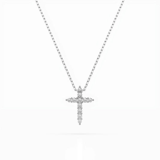 Minimalismus-Halskette (Rund), 0.07 ct — 104-10020
