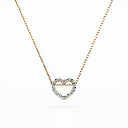 Minimalismus-Halskette (Rund), 0.09 ct — 104-10051