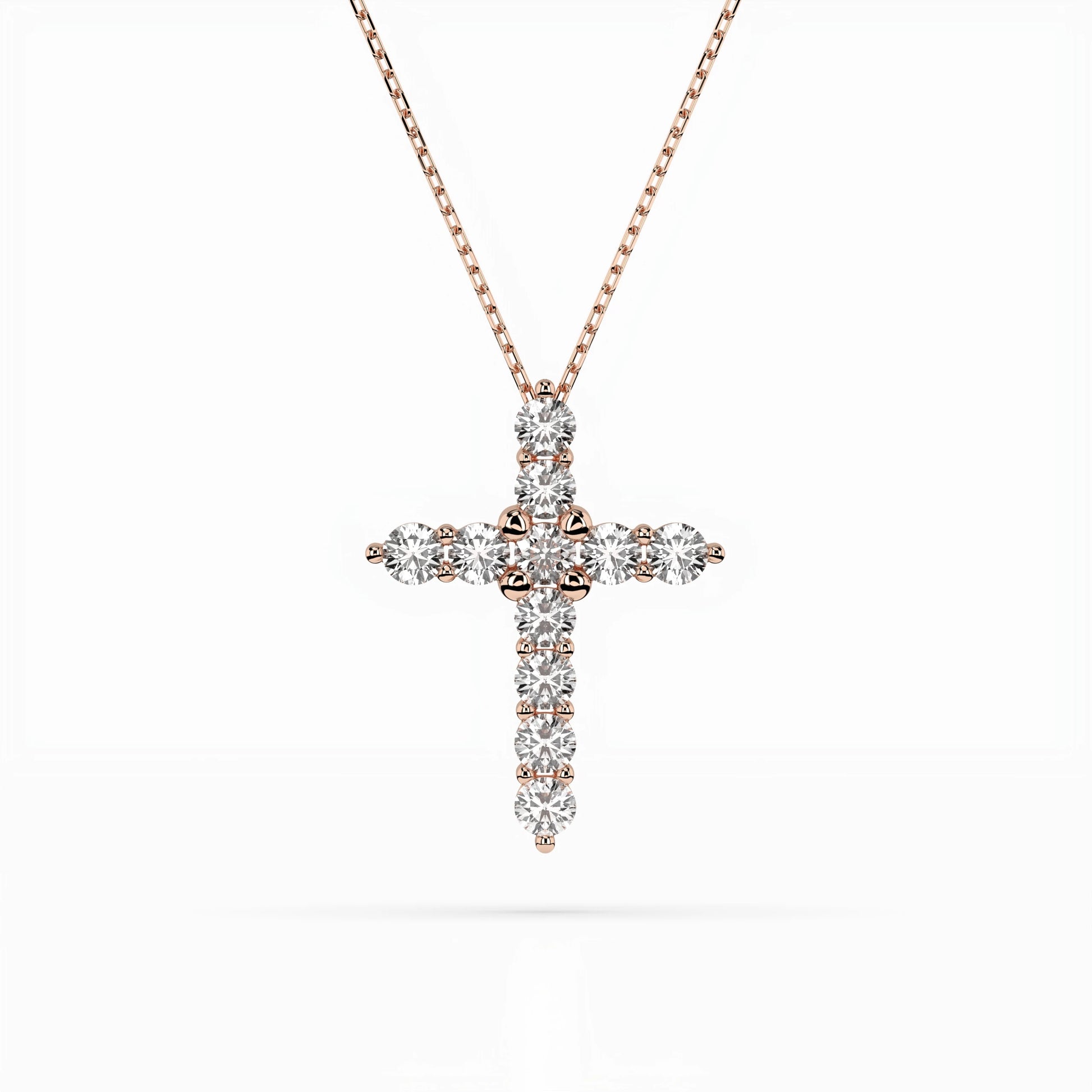 Minimalismus-Halskette (Rund), 0.52 ct — 104-10039(2.3)