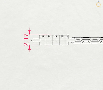 Minimalismus-Armband (Rund), 0.07 ct — 105-10015