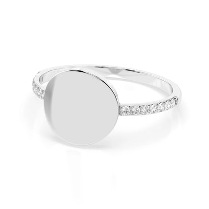 Minimalismus-Ring (Rund), 0.14 ct — 101-10067