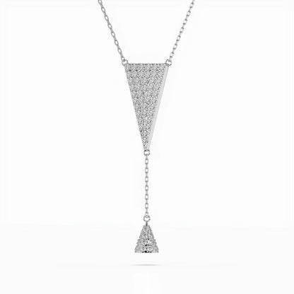 Minimalismus-Halskette (Rund), 0.41 ct — 104-10018/2