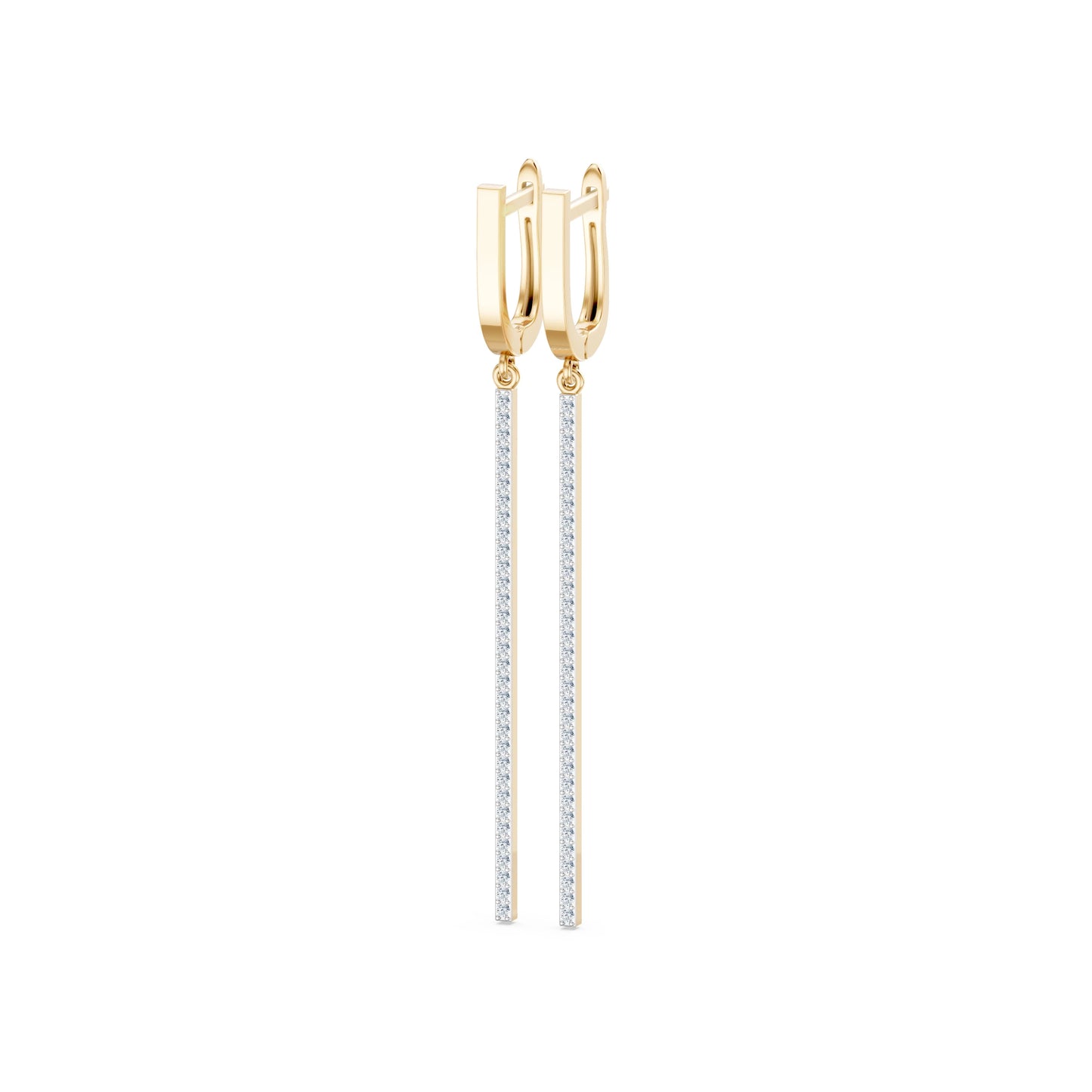 Minimalismus-Ohrringe, 0.38 ct — 102-10129/2