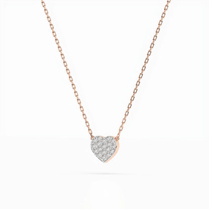 Illusion-Halskette (Rund), 0.09 ct — 104-10059