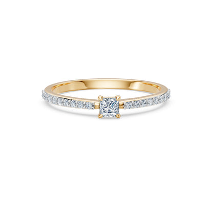 Solitär-Ring, 0.17 ct — 101-10116/2(3.0)PR