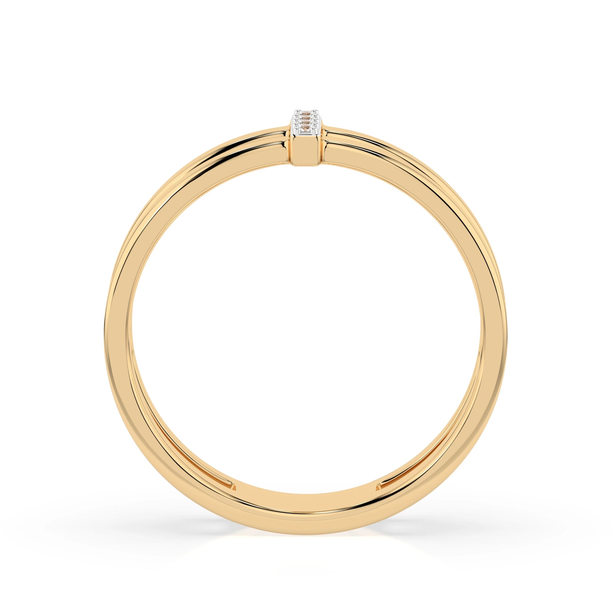 Minimalismus-Ring (Rund), 0.04 ct — 101-10069