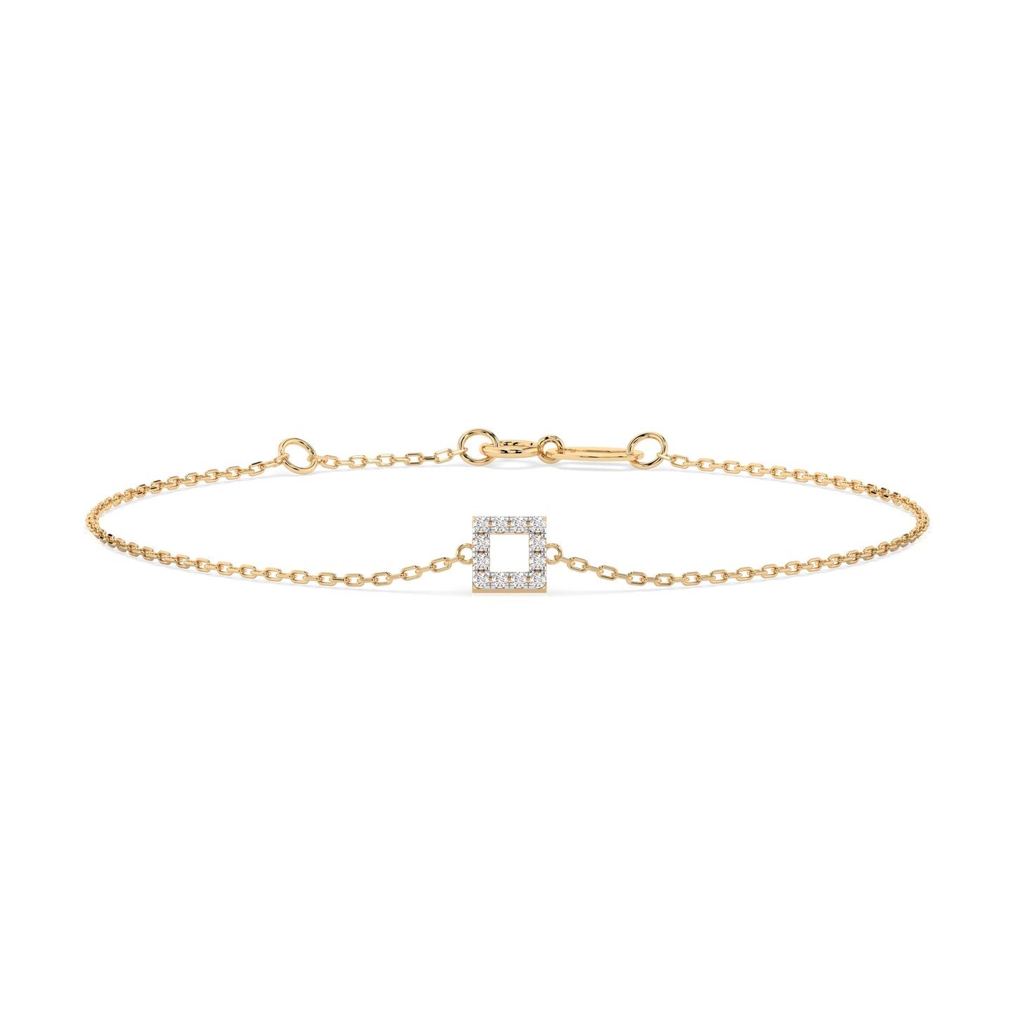 Minimalismus-Armband (Rund), 0.06 ct — 105-10016