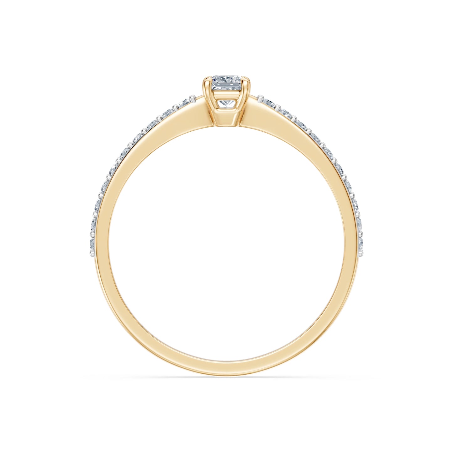 Solitär-Ring, 0.17 ct — 101-10116/2(3.0)PR