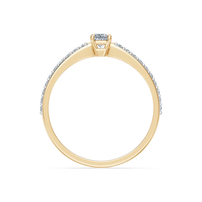 Solitär-Ring, 0.17 ct — 101-10116/2(3.0)PR