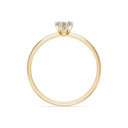 Solitär-Ring, 0.3 ct — 101-10194(0.30)HRT