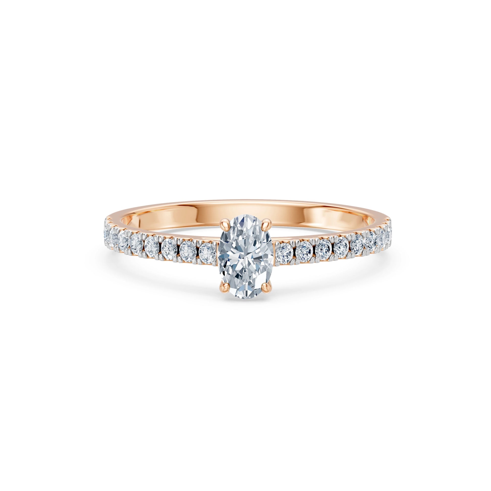 Solitär-Eternity-Ring, 0.3 ct — 101-10191(0.30)OV