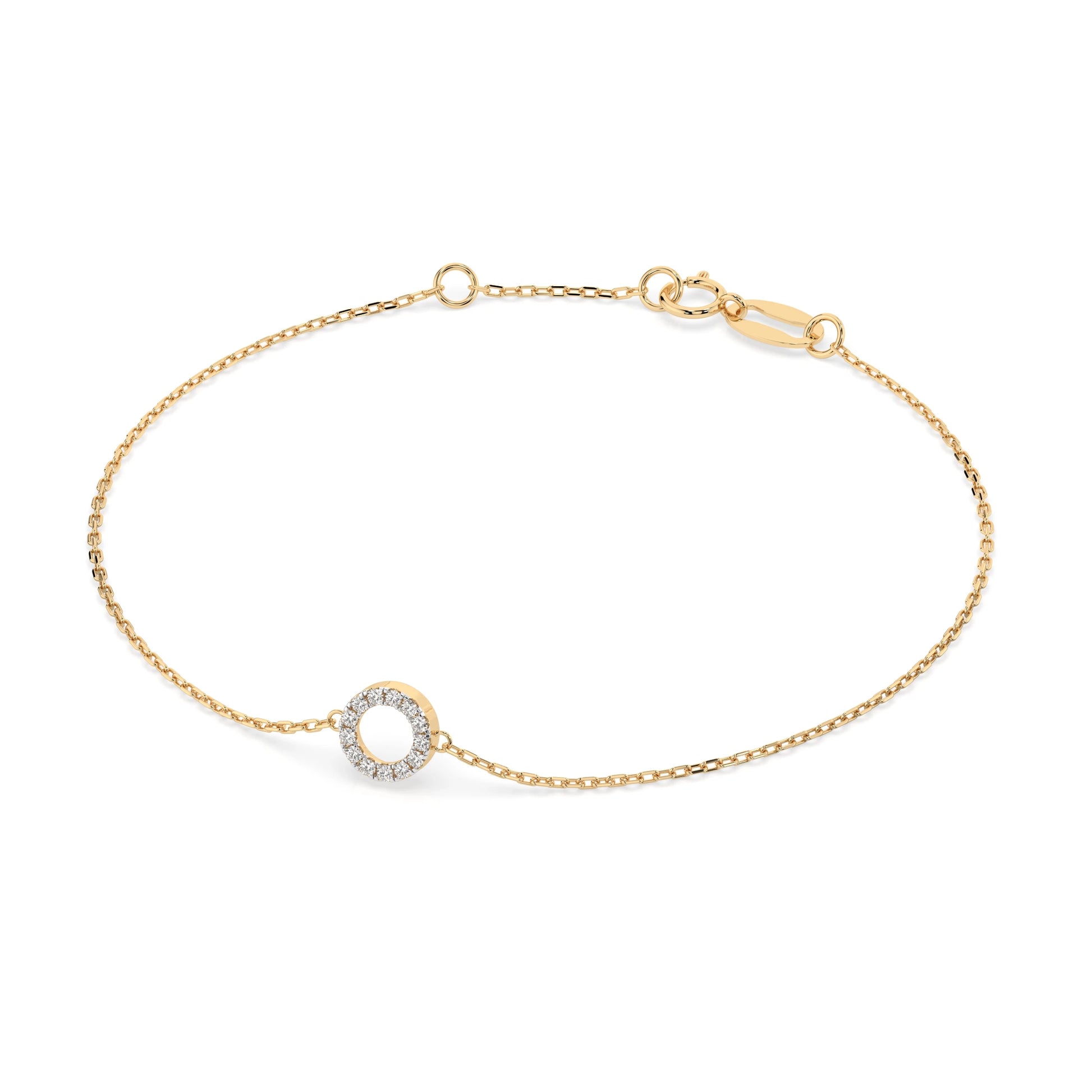 Minimalismus-Armband (Rund), 0.07 ct — 105-10015