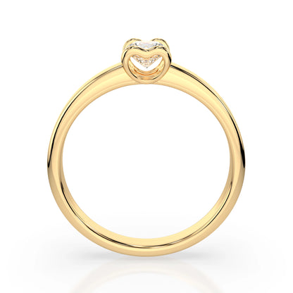Solitär-Ring (Rund), 0.3 ct — 101-10013(4.2)