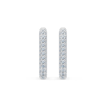 Eternity-Ohrringe, 0.49 ct — 102-10091