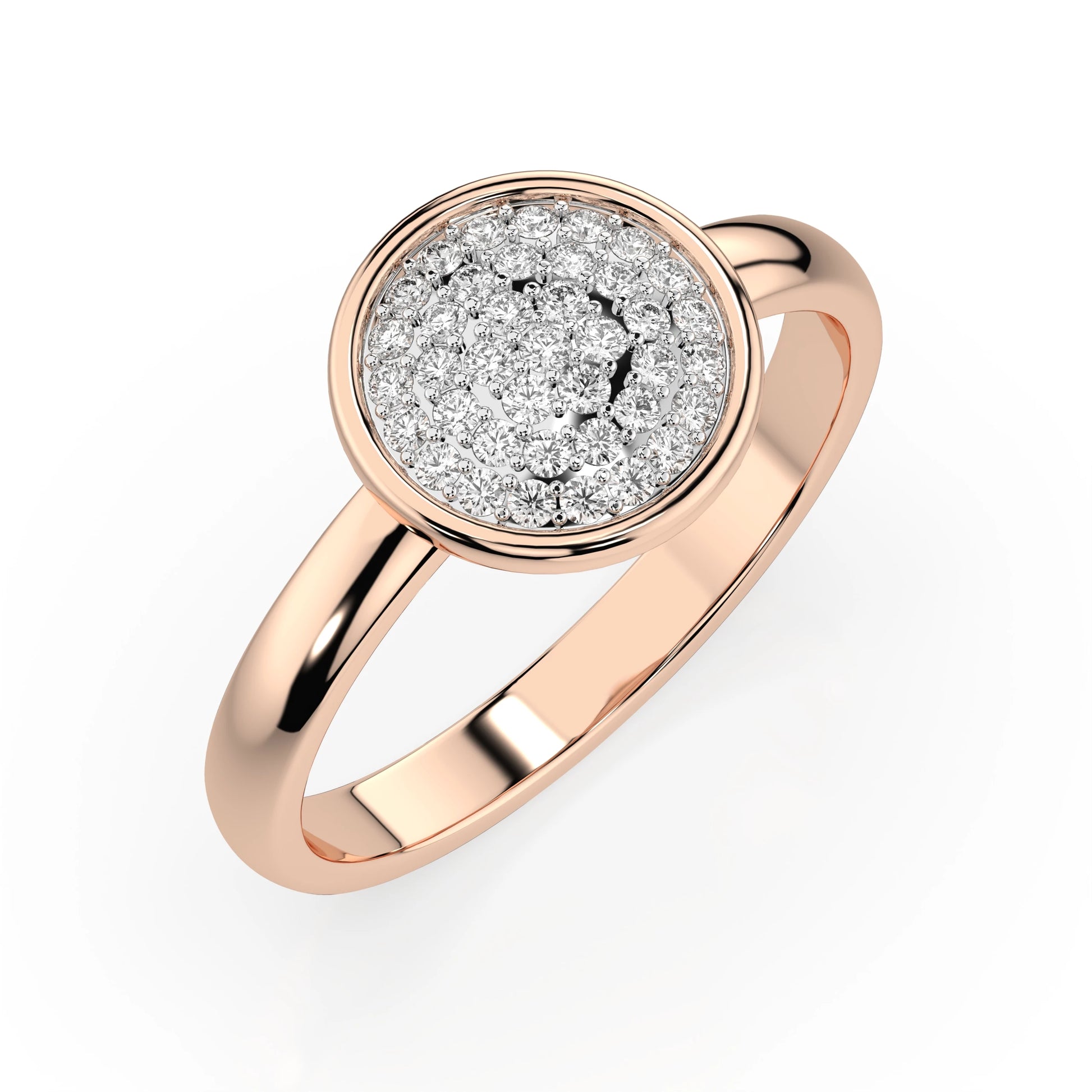 Illusion-Ring (Rund), 0.23 ct — 101-10068