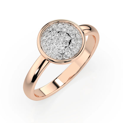 Illusion-Ring (Rund), 0.23 ct — 101-10068