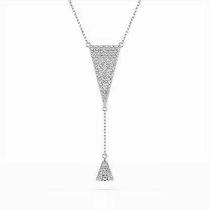 Minimalismus-Halskette (Rund), 0.41 ct — 104-10018/2