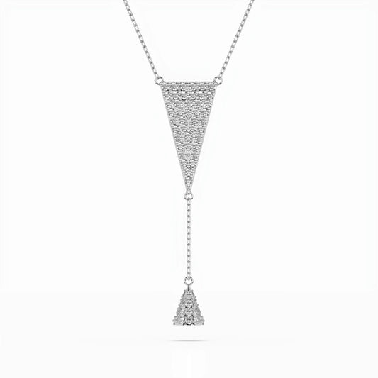 Minimalismus-Halskette (Rund), 0.41 ct — 104-10018/2