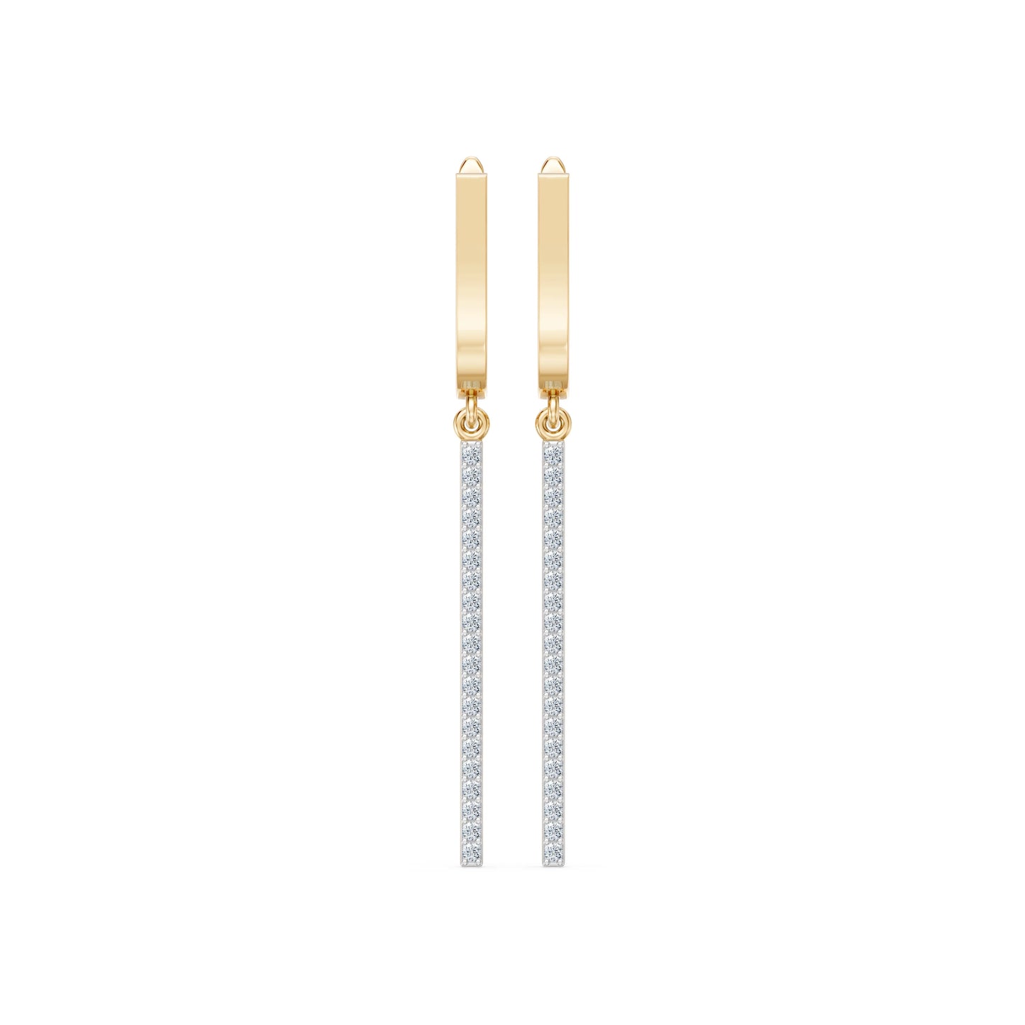 Minimalismus-Ohrringe, 0.24 ct — 102-10129/1
