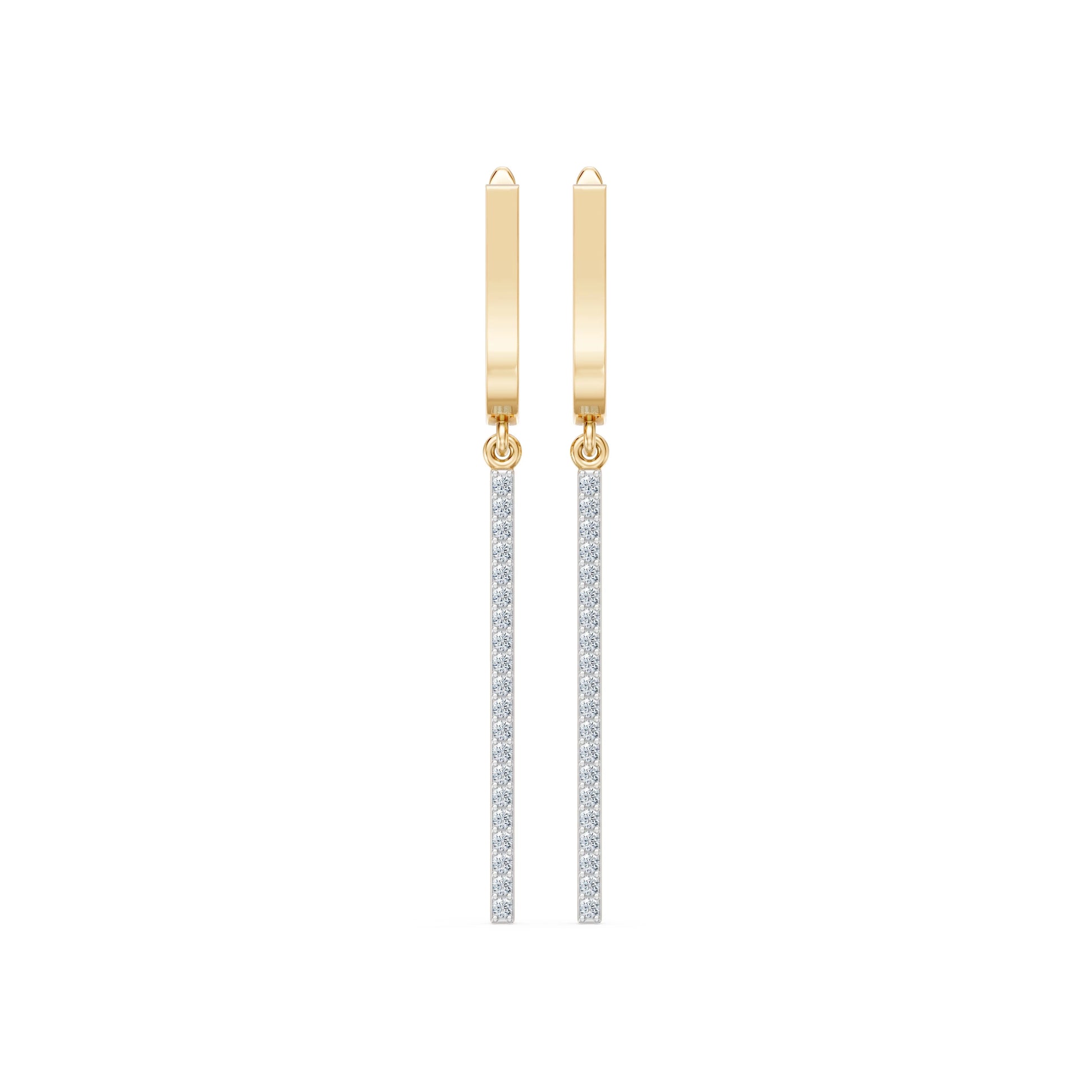 Minimalismus-Ohrringe, 0.24 ct — 102-10129/1