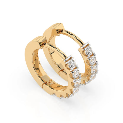 Eternity-Ohrringe (Rund), 0.42 ct — 102-10109(2.0)