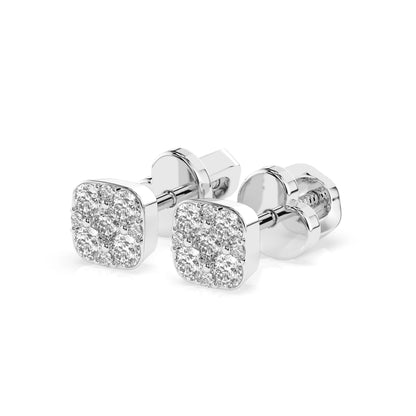 Illusion-Ohrringe (Rund), 0.06 ct — 102-10107