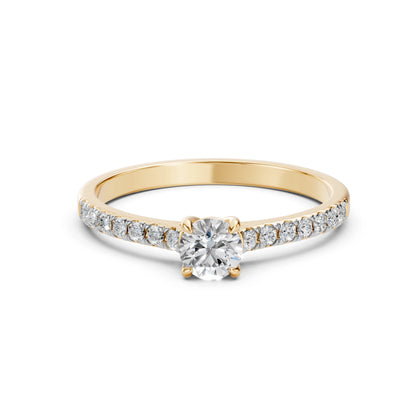 Solitär-Eternity-Ring (Rund), 0.5 ct — 101-10094(5.1)