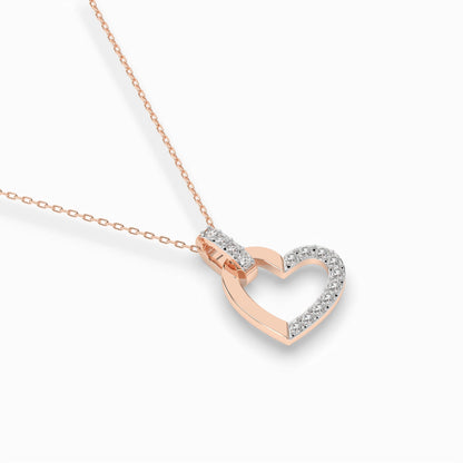 Minimalismus-Halskette (Rund), 0.18 ct — 104-10058