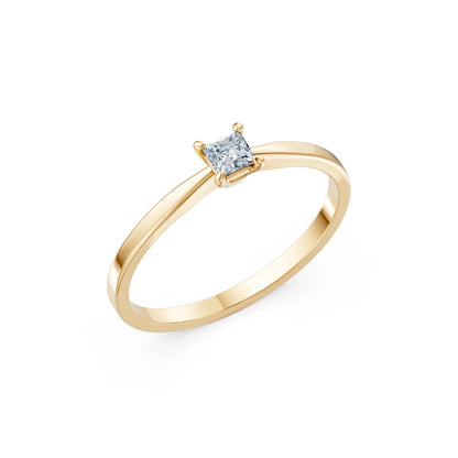 Solitär-Ring, 0.17 ct — 101-10116(3.0)PR