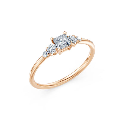 Solitär-Eternity-Ring, 0.3 ct — 101-10143(0.30)PR