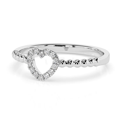 Minimalismus-Ring (Rund), 0.07 ct — 101-10028