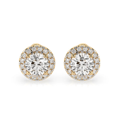 Solitär-Eternity-Ohrringe (Rund), 1.0 ct — 102-10095(5.1)