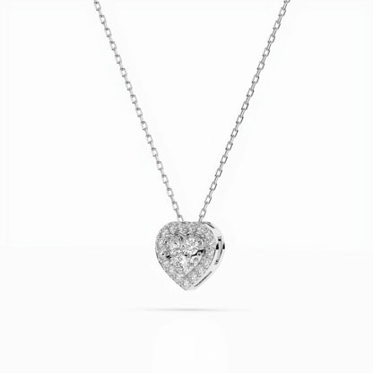 Illusion-Halskette (Rund), 0.08 ct — 104-10062