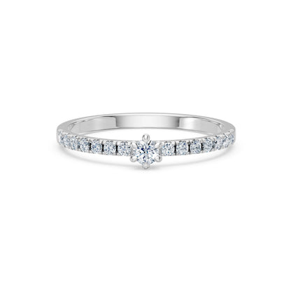 Solitär-Eternity-Ring, 0.09 ct — 101-10126/3(2.8)