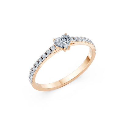 Solitär-Eternity-Ring, 0.3 ct — 101-10191(0.30)HRT