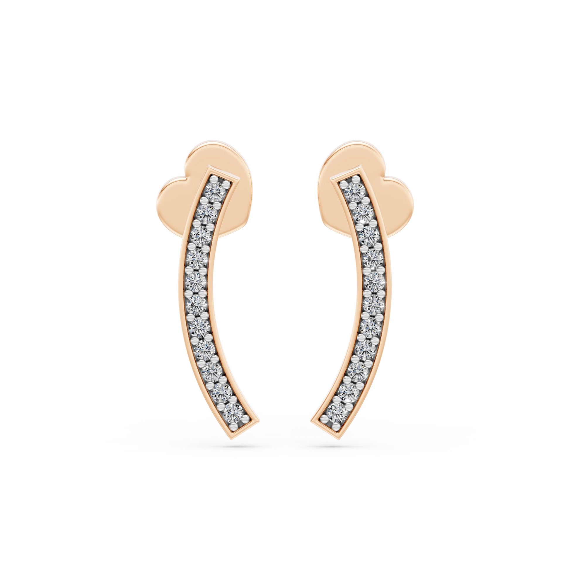 Minimalismus-Ohrringe, 0.13 ct — 102-10065