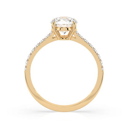 Solitär-Eternity-Ring (Rund), 0.7 ct — 101-10094(5.7)