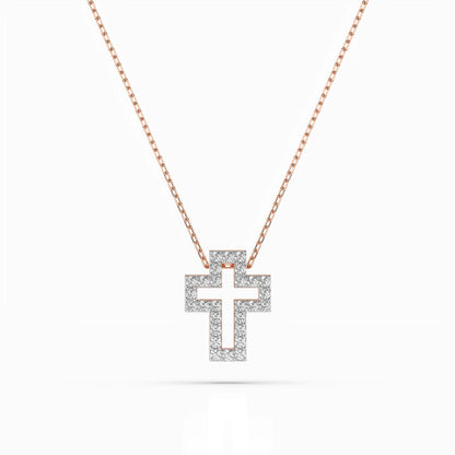 Minimalismus-Halskette (Rund), 0.17 ct — 104-10030
