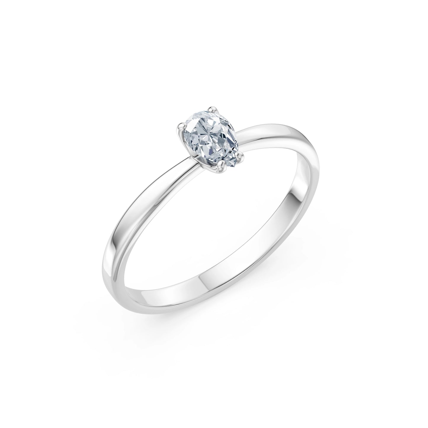 Solitär-Ring, 0.3 ct — 101-10194(0.30)PAR
