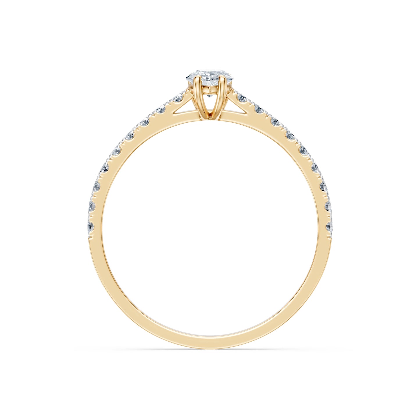 Solitär-Eternity-Ring, 0.3 ct — 101-10191(0.30)PAR