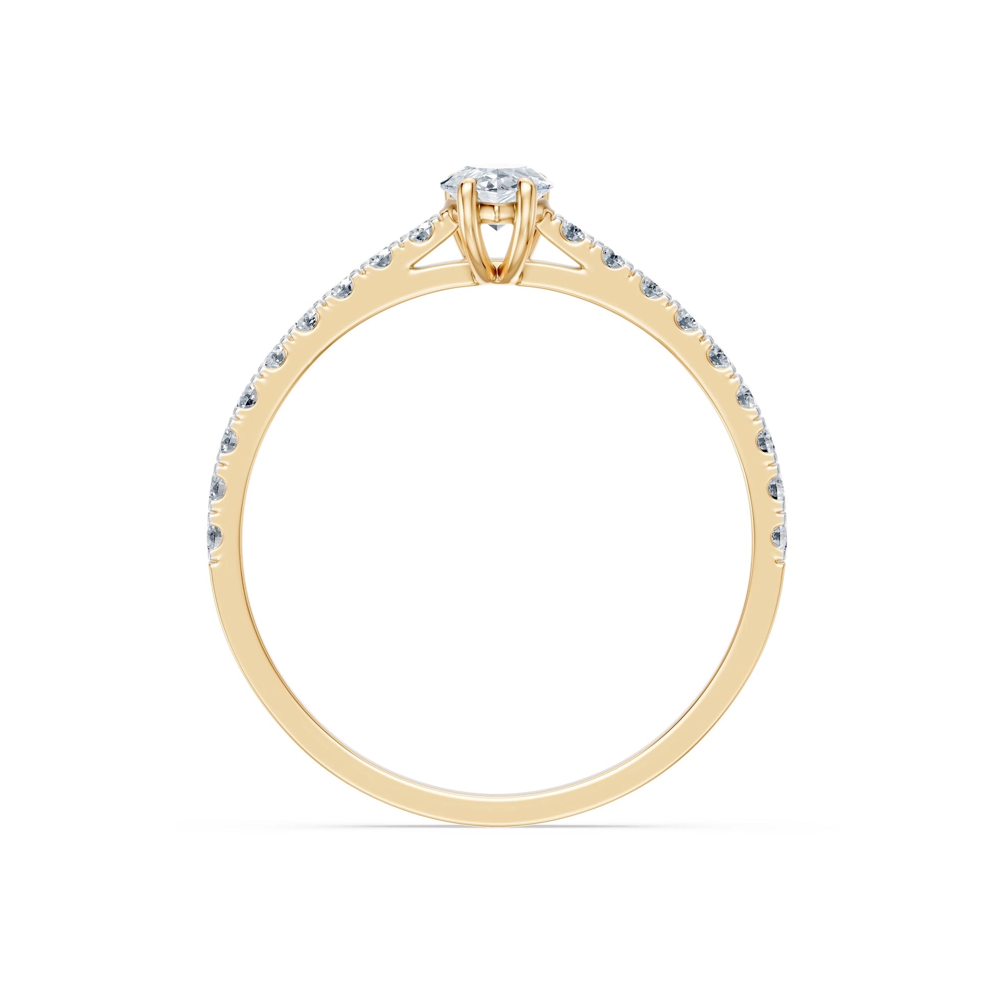 Solitär-Eternity-Ring, 0.3 ct — 101-10191(0.30)PAR