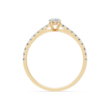 Solitär-Eternity-Ring, 0.3 ct — 101-10191(0.30)PAR