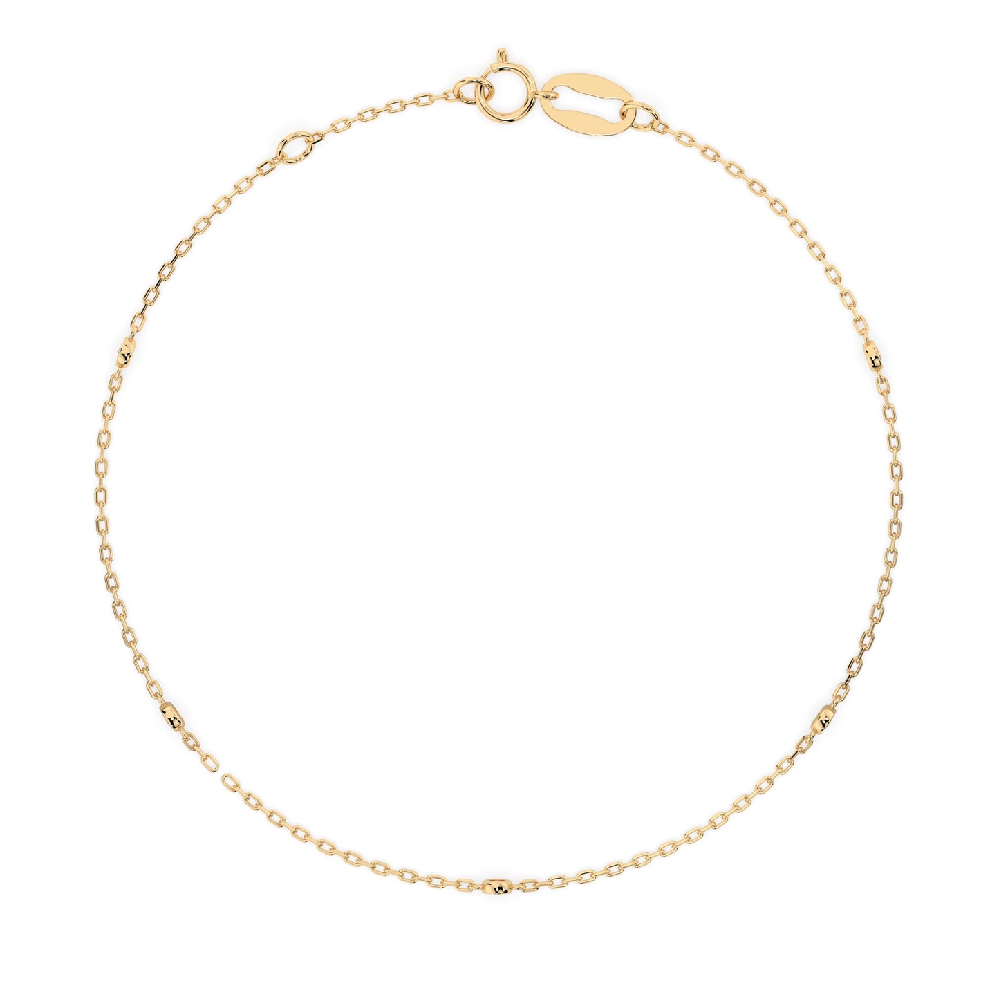 Minimalismus-Armband (Rund), 0.07 ct — 105-10008/5(1.4)