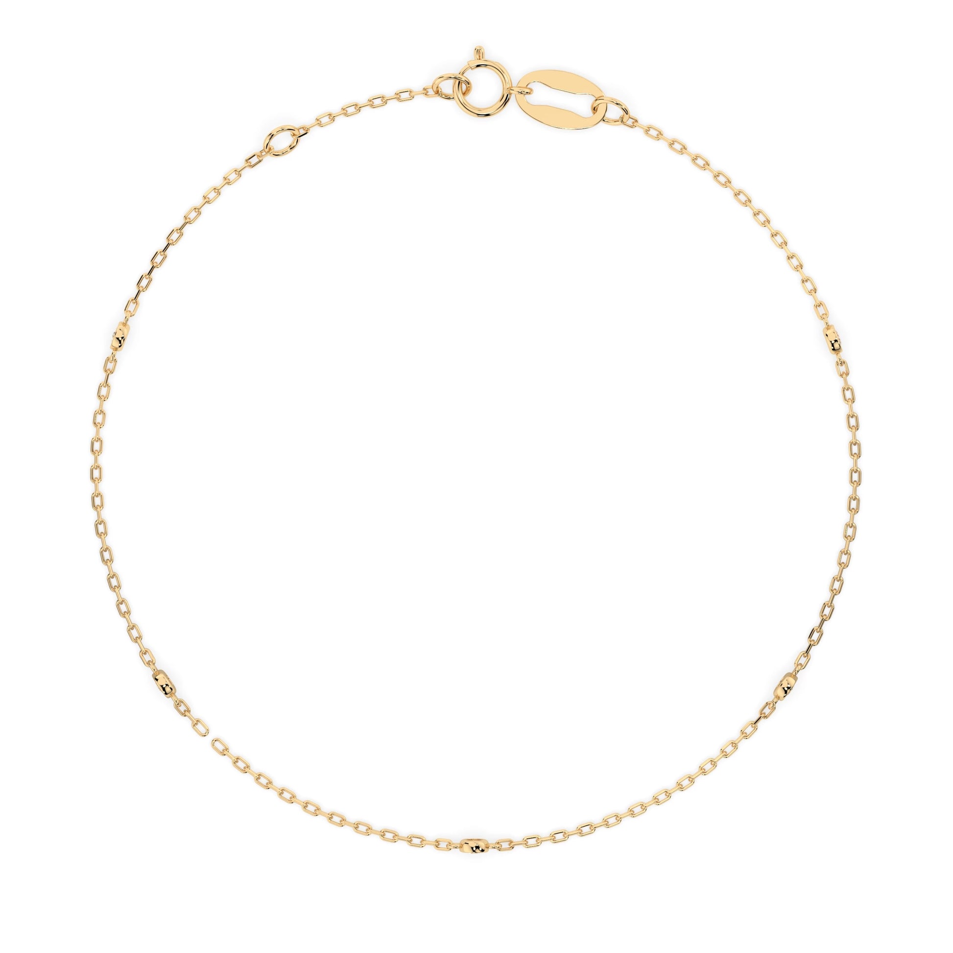 Minimalismus-Armband (Rund), 0.07 ct — 105-10008/5(1.4)