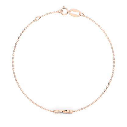 Minimalismus-Armband (Rund), 0.05 ct — 105-10009