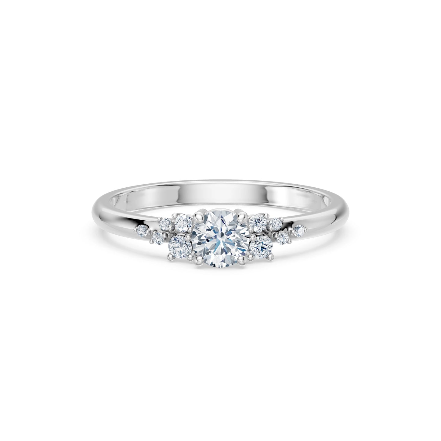 Solitär-Eternity-Ring, 0.35 ct — 101-10140(4.5)