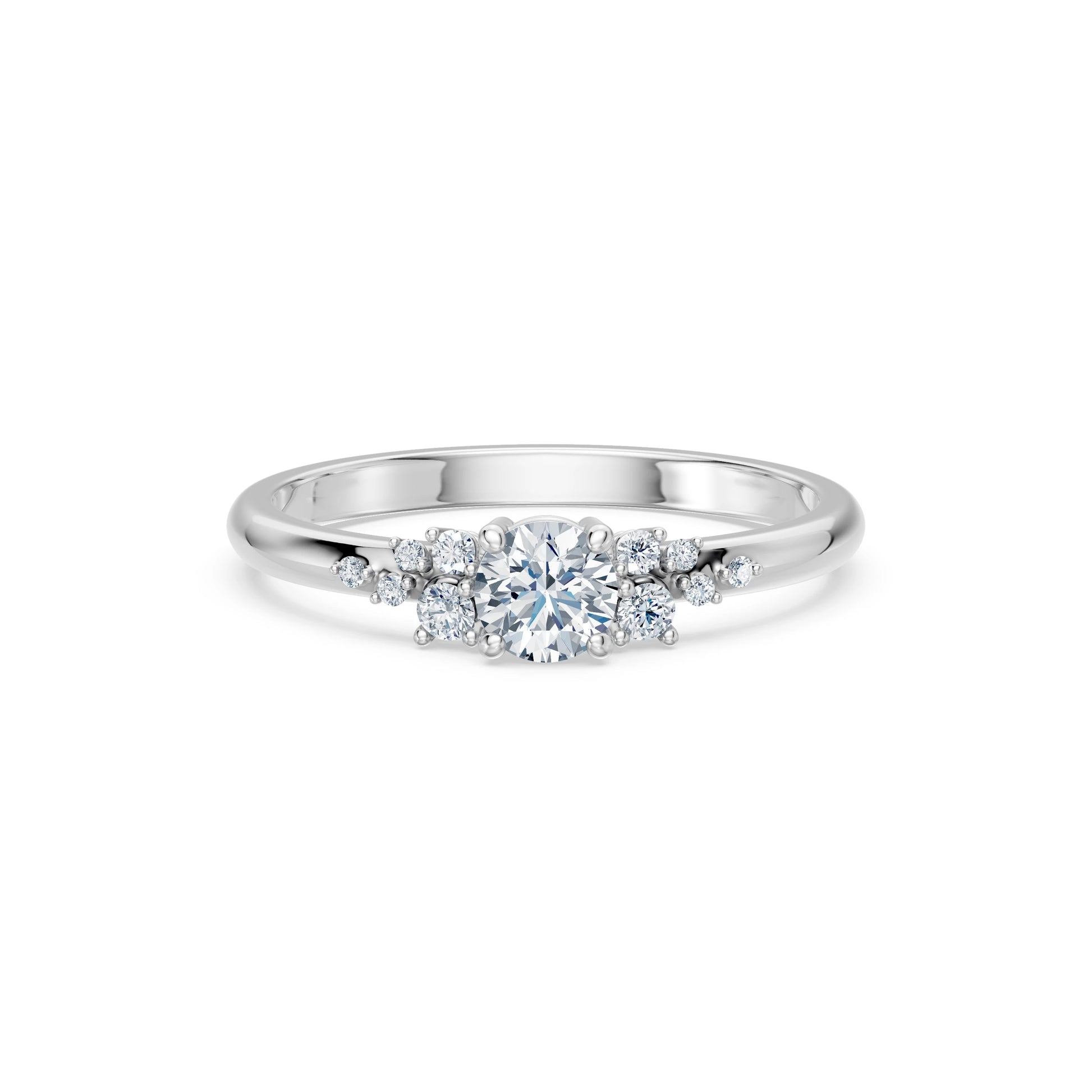 Solitär-Eternity-Ring, 0.35 ct — 101-10140(4.5)